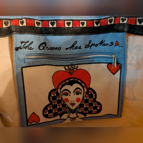 Brighton 2019 "In Love We Trust" Queen Of Love Rare Retired Tote & Pouch 2pc set - Picture 12 of 16